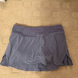 Lululemon Athletica Pleat to Street Lavender Skirt